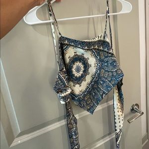 Shein scarf top, never worn